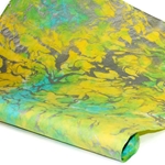 Marbled Momi Paper - LIME/TURQUOISE/SILVER