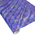 Italian Marbled Paper - DRAGON SKIN - Purple/Blue