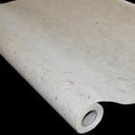 Korean Hanji Paper Roll - 35GSM - NATURAL WITH INCLUSIONS