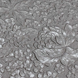 Indian Embossed Paper - PEARL FLOWER - WHITE