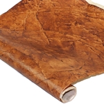 Nepalese Lokta Paper - Leather - CURRY