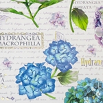 Italian Florentine Paper - HYDRANGEA