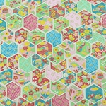 Chiyogami Yuzen Origami Paper - KIKKO - 4 Sheet Pack - 6 x 6 Inch