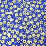 Lokta Paper Origami Pack - TINY FLOWERS - Gold on Blue