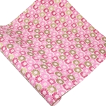 Screenprinted Indian Cotton Paper - PINK DAISY