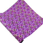 Screenprinted Indian Cotton Paper - PURPLE DAISY