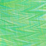 Hand Marbled Origami Paper - STATIC GREEN/BLUE