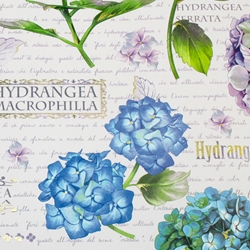 Italian Florentine Paper - HYDRANGEA