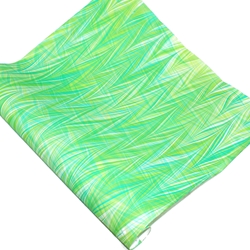 Hand Marbled Paper - STATIC - GREEN/BLUE